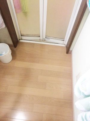 浴室ドアの交換